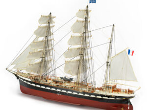 Maquette bateau en bois : Le Bélem